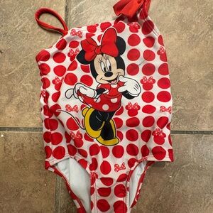Red Polka Dot Minnie Mouse Swimsuit